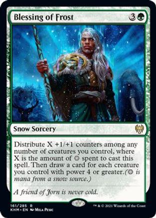 Blessing of Frost Magic Kaldheim