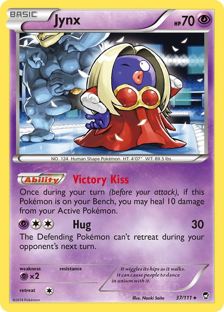 Jynx #37 Pokemon Furious Fists