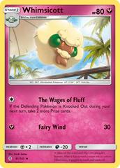 Whimsicott #91 Pokemon Guardians Rising Prices