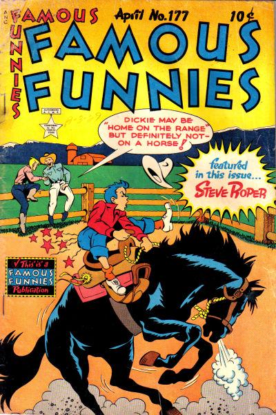 Famous Funnies #177 (1949) Comic Books Famous Funnies
