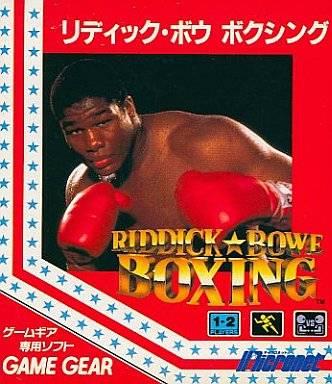 Riddick Bowe Boxing JP Sega Game Gear