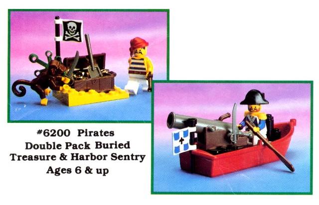 Pirates Double Pack #6200 LEGO Pirates