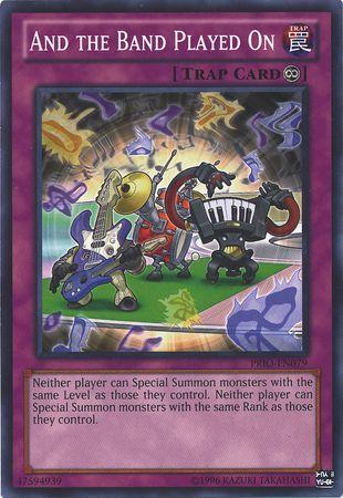 And the Band Played On PRIO-EN079 YuGiOh Primal Origin