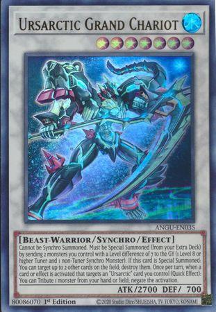 Ursarctic Grand Chariot ANGU-EN035 YuGiOh Ancient Guardians