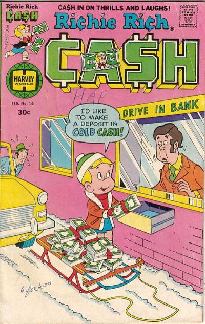 Richie Rich Cash #16 (1977) Comic Books Richie Rich Cash