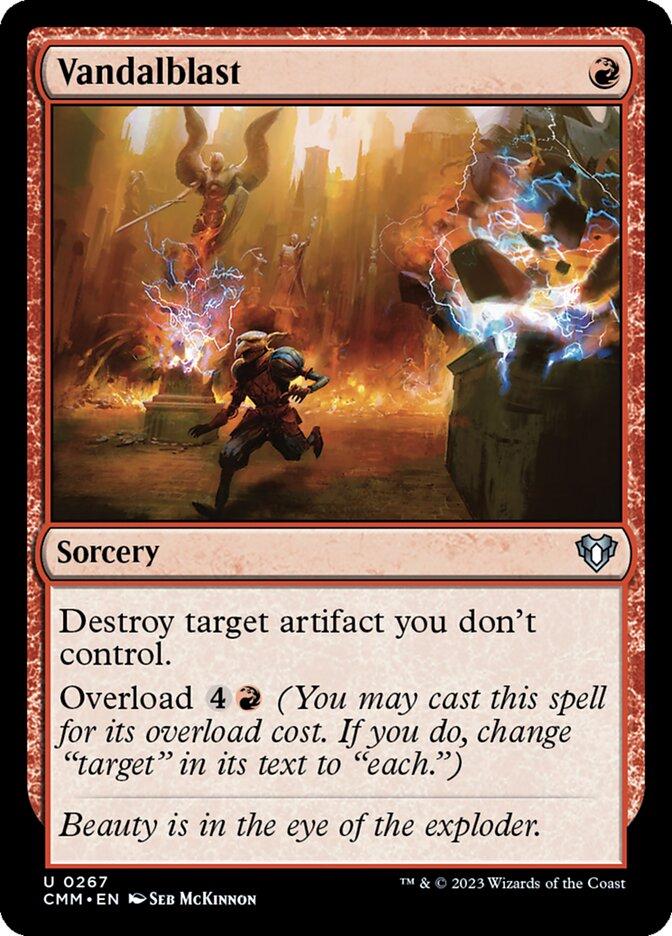 Vandalblast #267 Magic Commander Masters