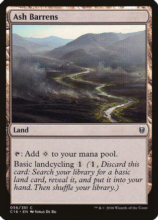 Ash Barrens Magic Commander 2016