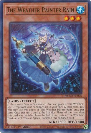 The Weather Painter Rain MGED-EN096 YuGiOh Maximum Gold: El Dorado