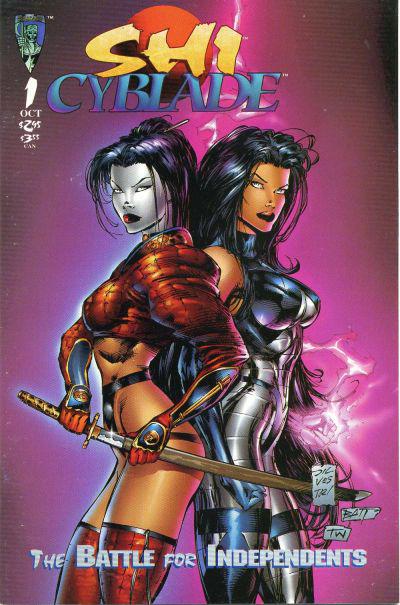 Shi / Cyblade: The Battle for Independents #1 (1995) Comic Books Shi / Cyblade: The Battle for Independents