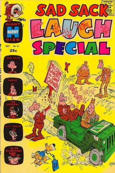Sad Sack Laugh Special #61 (1969) Comic Books Sad Sack Laugh Special