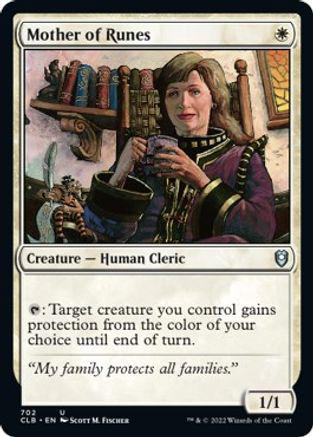 Mother of Runes #702 Magic Commander Legends: Battle for Baldur's Gate