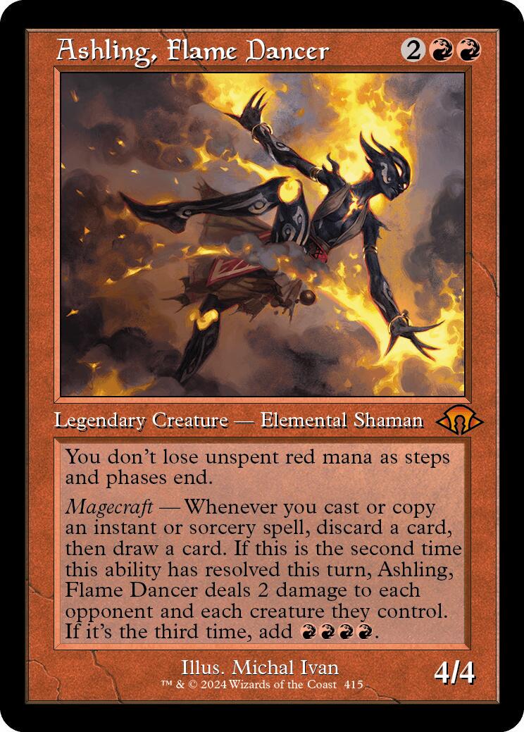 Ashling, Flame Dancer #415 Magic Modern Horizons 3