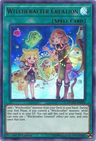 Witchcrafter Creation DUOV-EN096 YuGiOh Duel Overload