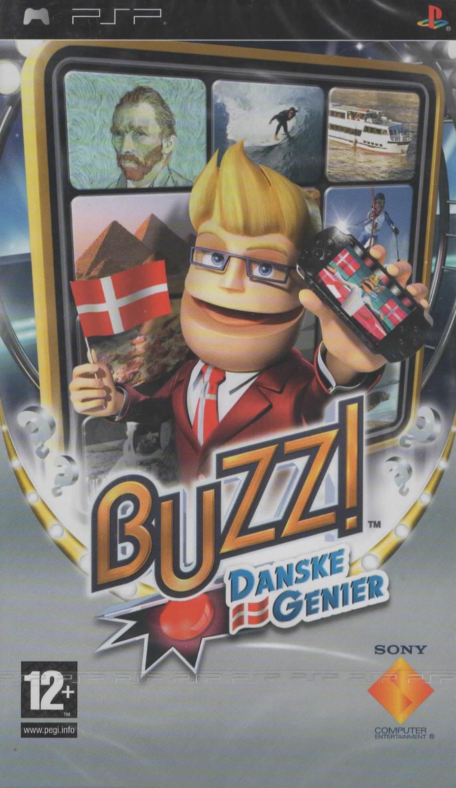 Buzz! Danske Genier PAL PSP