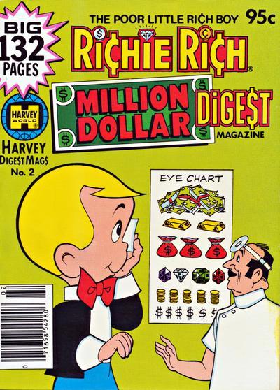 Richie Rich Million Dollar Digest #2 (1981) Comic Books Richie Rich Million Dollar Digest