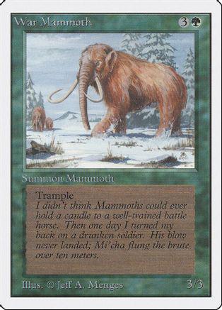War Mammoth Magic Unlimited