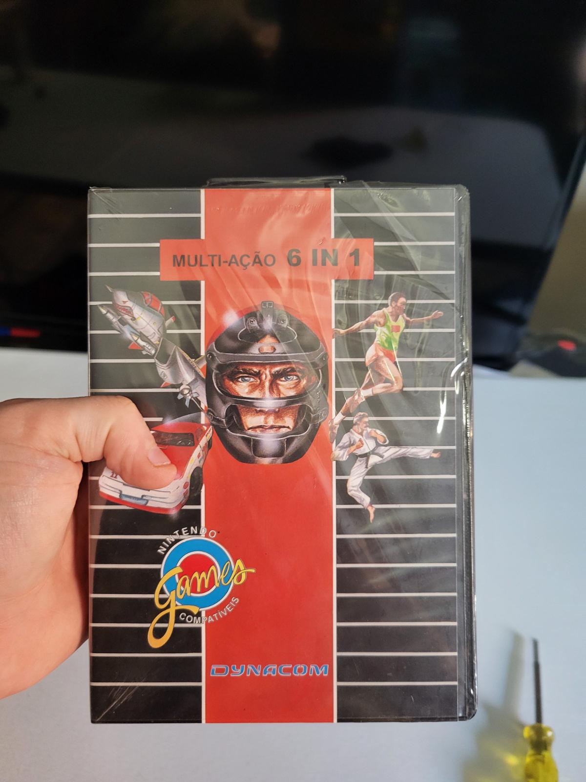 Multi-Acao 6 In 1 PAL NES