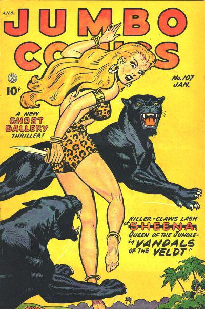 Jumbo Comics #107 (1948) Comic Books Jumbo Comics