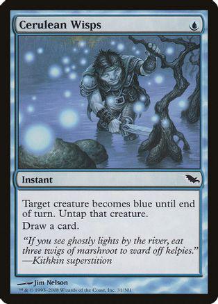 Cerulean Wisps #31 Magic Shadowmoor