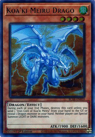 Koa'ki Meiru Drago BLAR-EN059 YuGiOh Battles of Legend: Armageddon