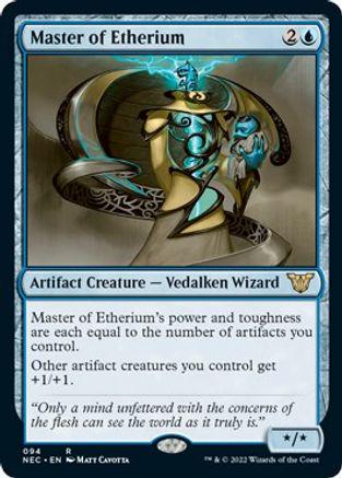 Master of Etherium Magic Kamigawa: Neon Dynasty Commander