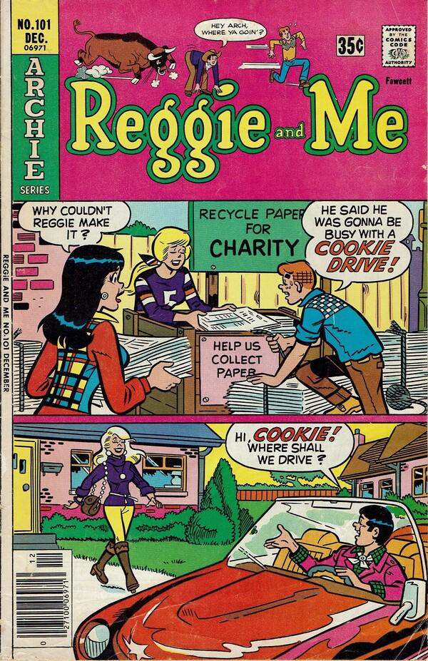 Reggie and Me #101 (1977) Comic Books Reggie and Me