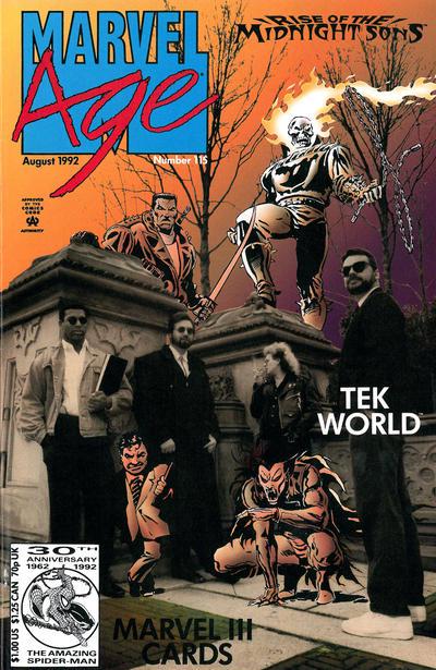 Marvel Age #115 (1992) Comic Books Marvel Age