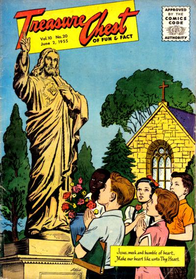 Treasure Chest of Fun and Fact #20 186 (1955) Comic Books Treasure Chest of Fun and Fact