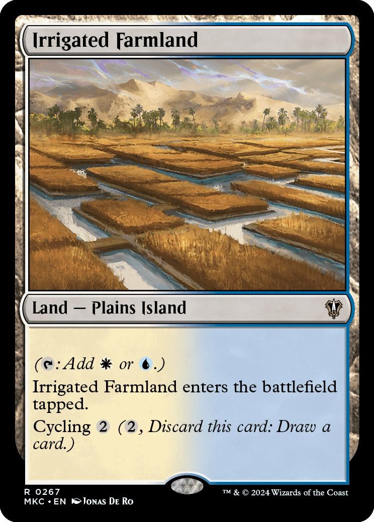 Irrigated Farmland #267 Magic Murders at Karlov Manor Commander