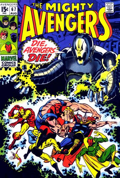 Avengers #67 (1969) Comic Books Avengers