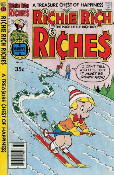 Richie Rich Riches #40 (1979) Comic Books Richie Rich Riches