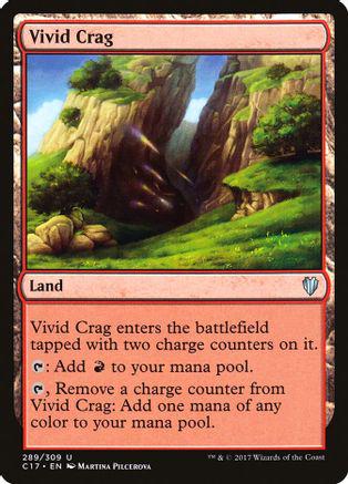 Vivid Crag Magic Commander 2017