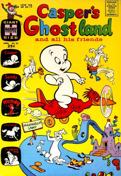 Casper's Ghostland #25 (1965) Comic Books Casper's Ghostland