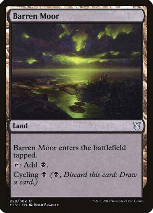 Barren Moor Magic Commander 2019