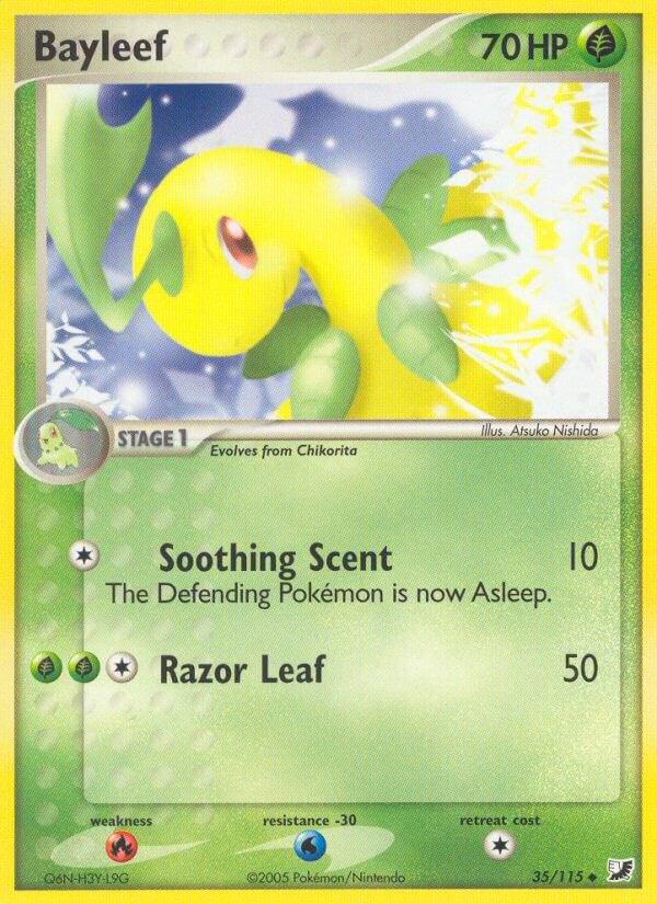 Bayleef #35 Pokemon Unseen Forces
