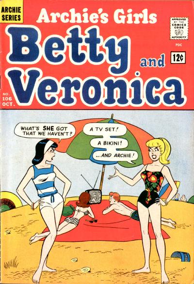 Archie's Girls Betty and Veronica #106 (1964) Comic Books Archie's Girls Betty and Veronica
