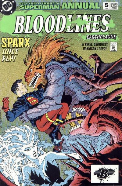 Adventures of Superman Annual #5 (1993) Comic Books Adventures of Superman