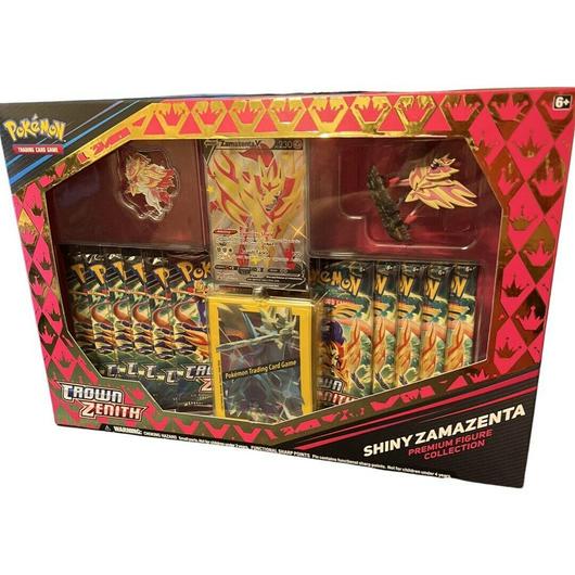Shiny Zamazenta Premium Figure Collection Box Cover Art