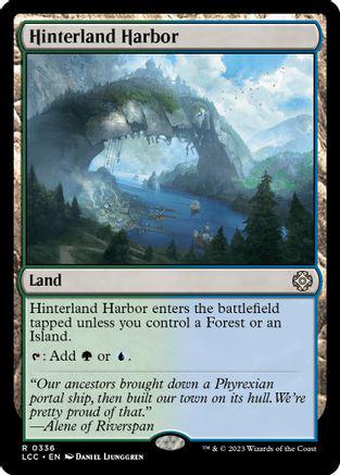 Hinterland Harbor #336 Magic Lost Caverns of Ixalan Commander