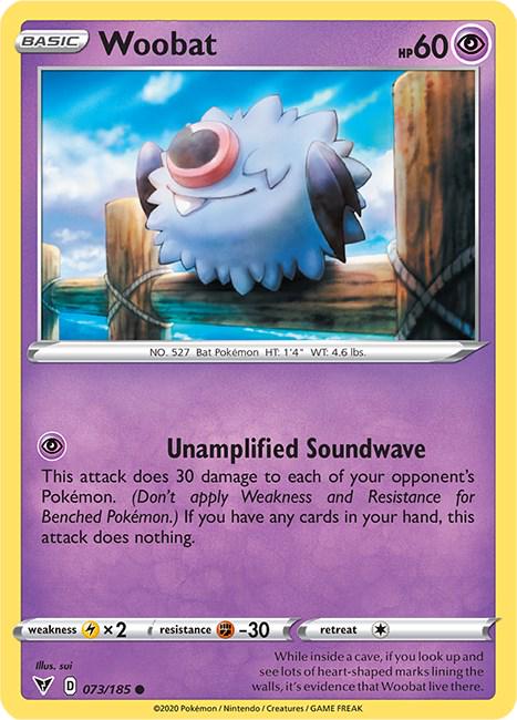 Woobat #73 Pokemon Vivid Voltage