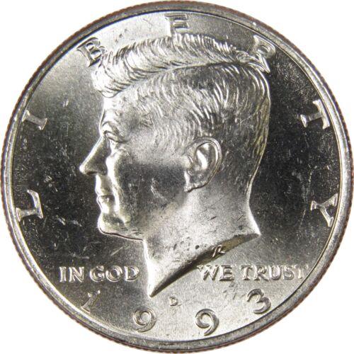 1993 D Coins Kennedy Half Dollar