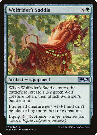Wolfrider's Saddle #204 Magic Core Set 2020