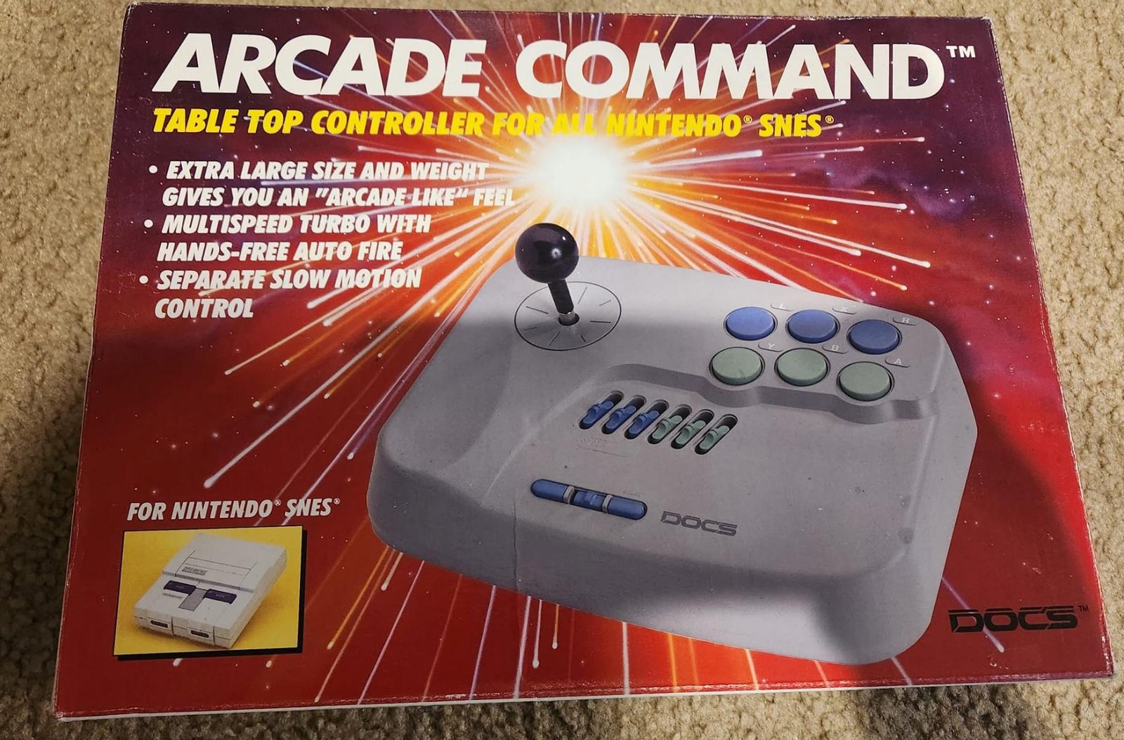 DOCS Arcade Command Table Top Controller Super Nintendo