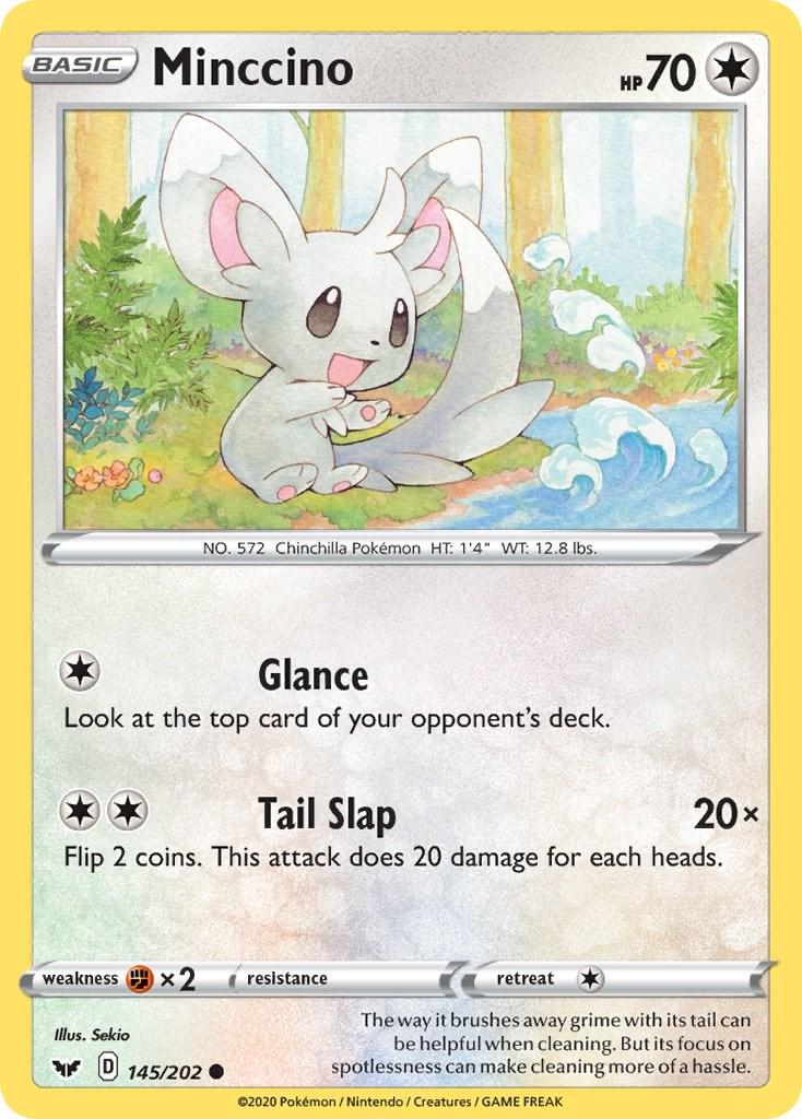 Minccino #145 Pokemon Sword & Shield