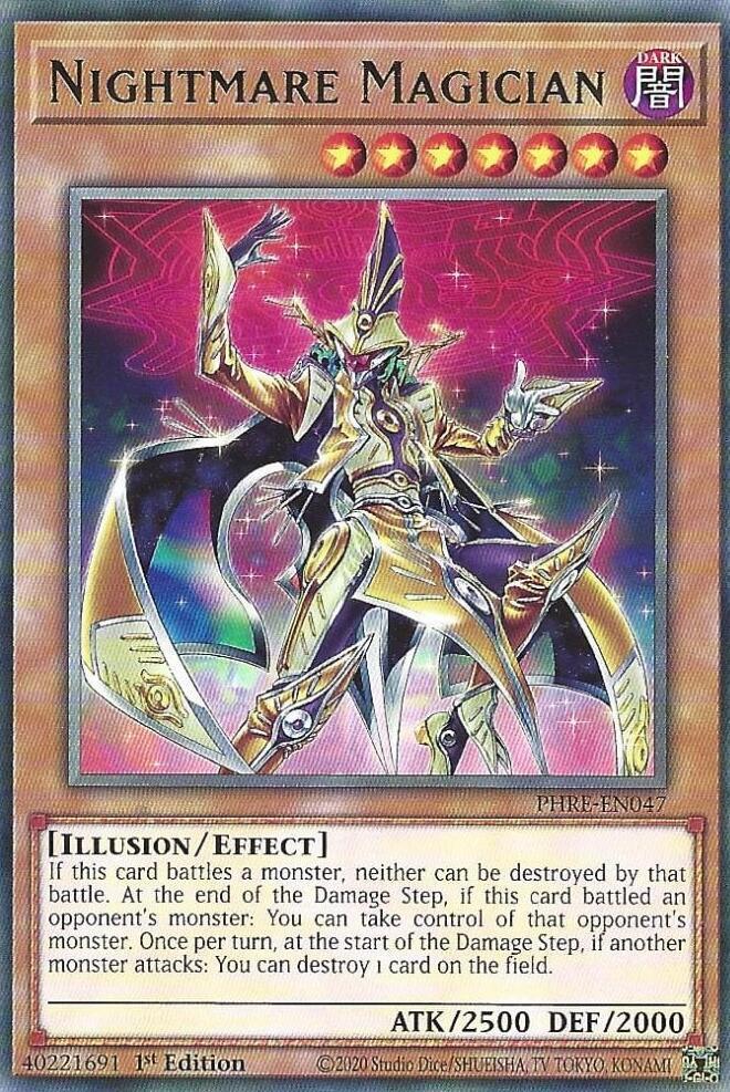 Nightmare Magician PHRE-EN047 Prices | YuGiOh Phantom Revenge