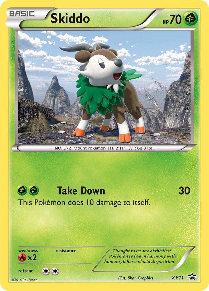 Skiddo #XY11 Pokemon Promo