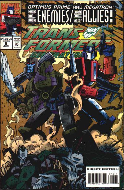 Transformers: Generation 2 #8 (1994) Comic Books Transformers: Generation 2