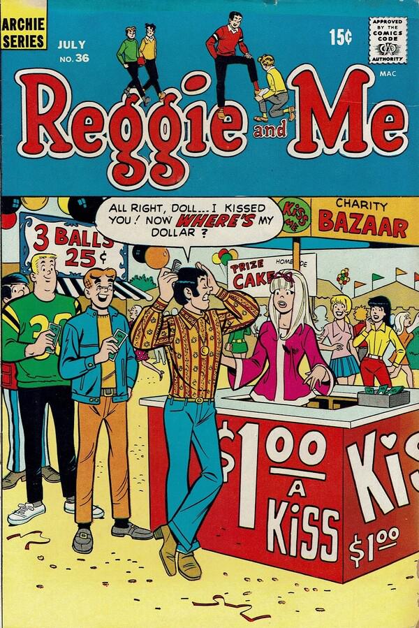 Reggie and Me #36 (1969) Comic Books Reggie and Me