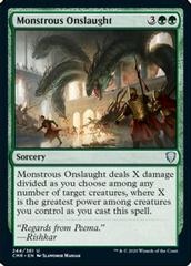 Monstrous Onslaught [Foil] #244