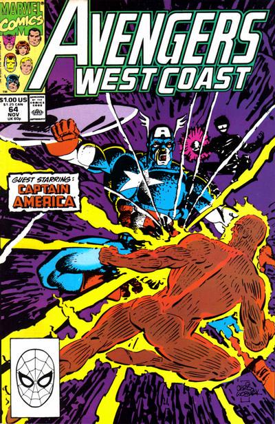 West Coast Avengers #64 (1990) Comic Books West Coast Avengers